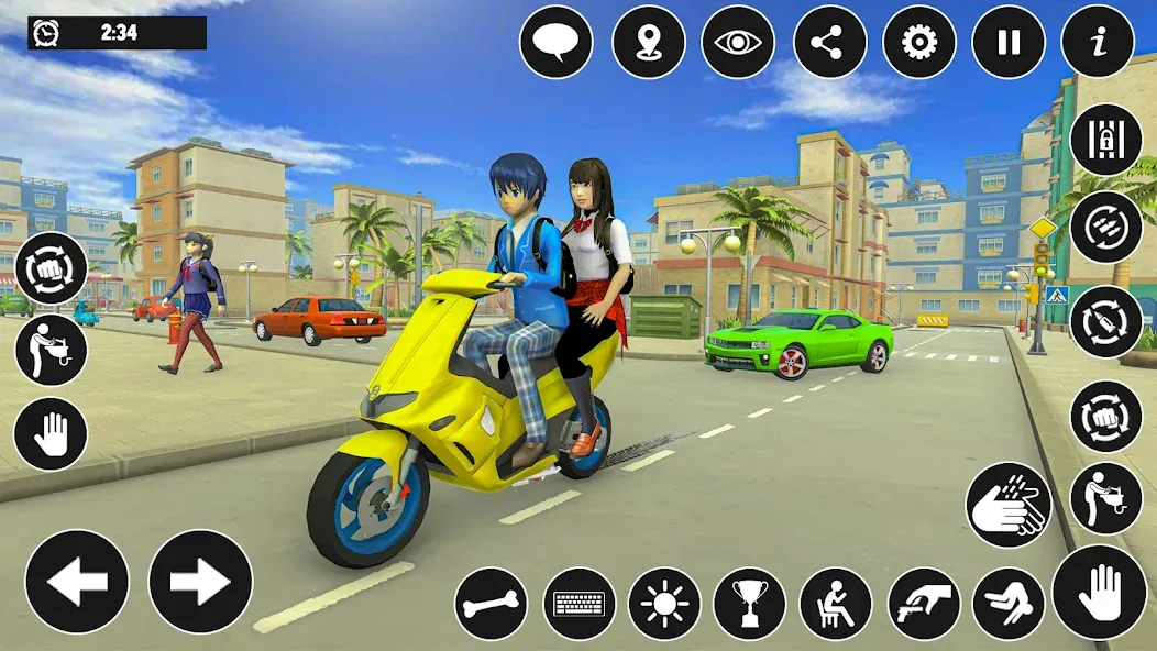 High School Boy Virtual Life [МОД: Бесконечные деньги, Монеты и Мега MOD] Screenshot 2