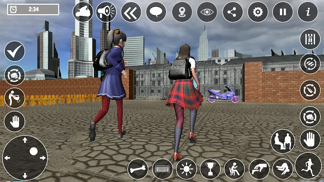 High School Boy Virtual Life [МОД: Бесконечные деньги, Монеты и Мега MOD] Screenshot 4