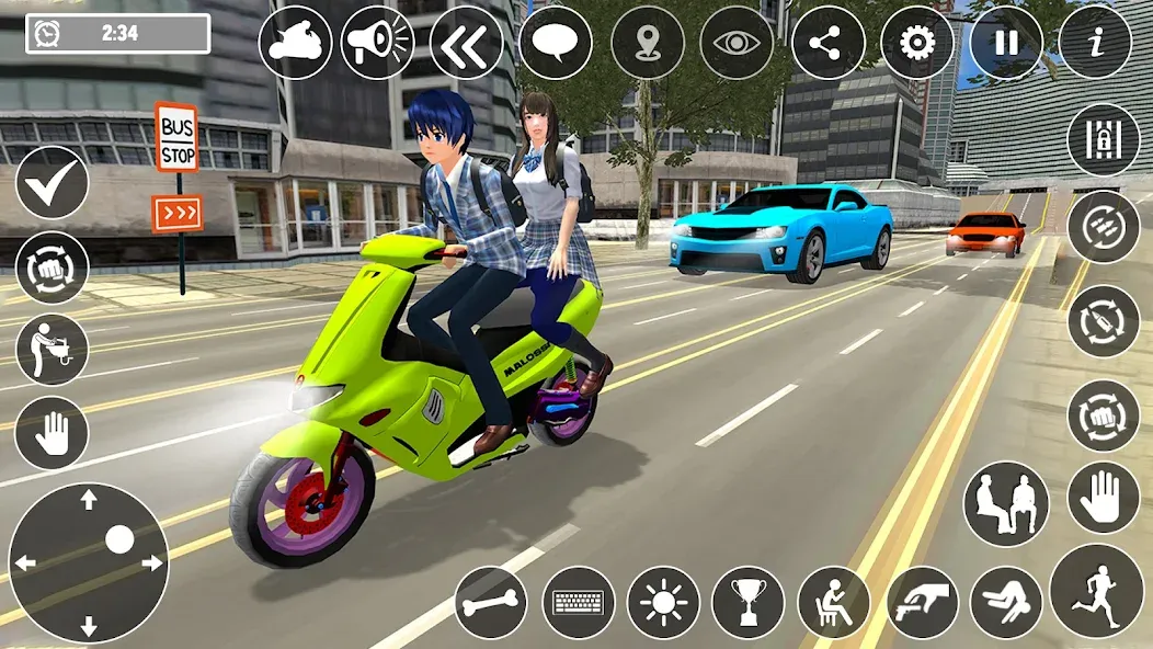 High School Boy Virtual Life [МОД: Бесконечные деньги, Монеты и Мега MOD] Screenshot 5