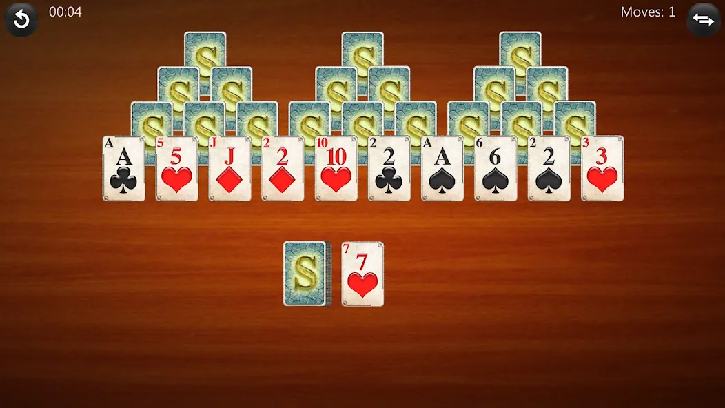 TriPeaks Solitaire (ТриПикс Пасьянс) [МОД: Бесконечные деньги, Монеты и Мега MOD] Screenshot 1