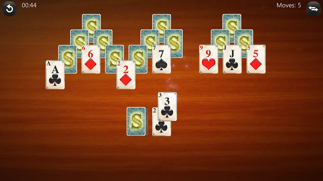 TriPeaks Solitaire (ТриПикс Пасьянс) [МОД: Бесконечные деньги, Монеты и Мега MOD] Screenshot 2