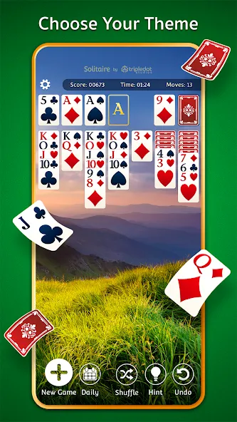 Solitairescapes (Солитерэскейпс) [МОД: Меню, Бесконечные монеты и Открытые уровни] Screenshot 3