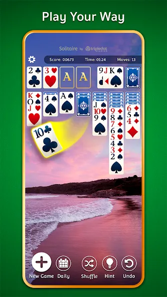 Solitairescapes (Солитерэскейпс) [МОД: Меню, Бесконечные монеты и Открытые уровни] Screenshot 4