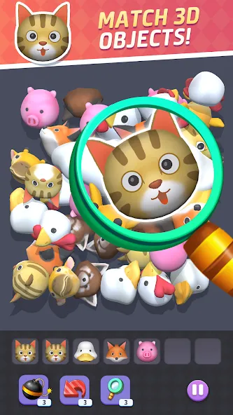 Match & Design [МОД: Все открыто, Дополнительные деньги и Меню MOD] Screenshot 4