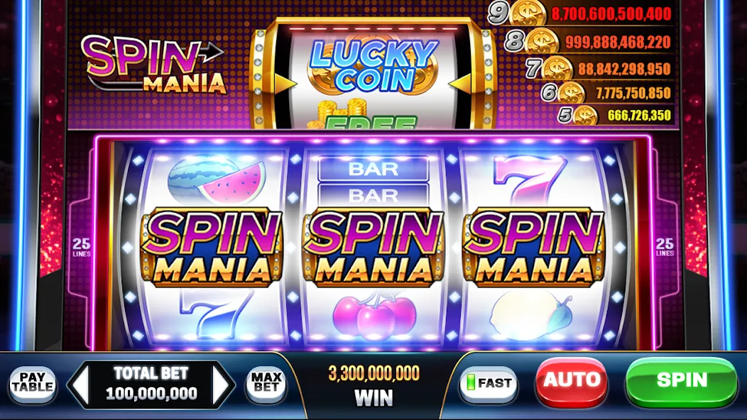 Play Las Vegas - Casino Slots (Плей Лас Вегас) [МОД: Много монет, Открытые уровни и Мега MOD] Screenshot 5