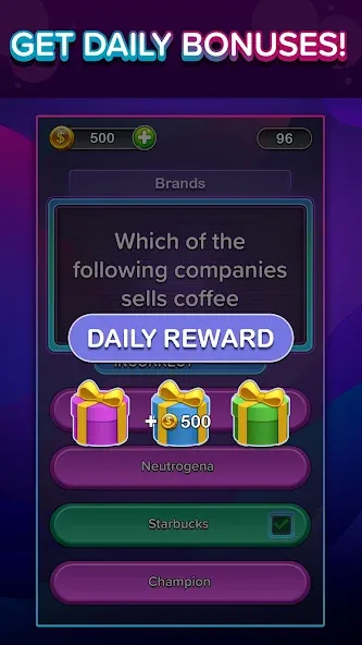 TRIVIA STAR Quiz Games Offline (ТРИВИА СТАР Викторины Офлайн) [МОД: Все открыто, Дополнительные деньги и Меню MOD] Screenshot 4