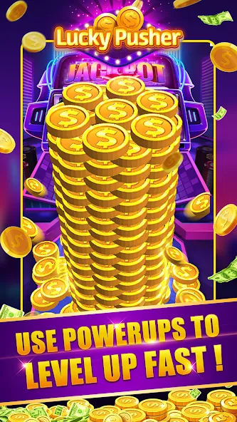 Lucky Cash Pusher Coin Games (Лаки Кэш Пушер Коин Геймс) [МОД: Много денег, Монет и Все открыто] Screenshot 1