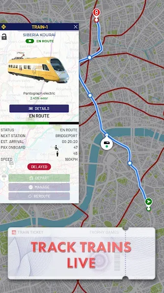 Train Manager - 2024 (Трейн Менеджер) [МОД: Меню, Бесконечные монеты и Открытые уровни] Screenshot 3