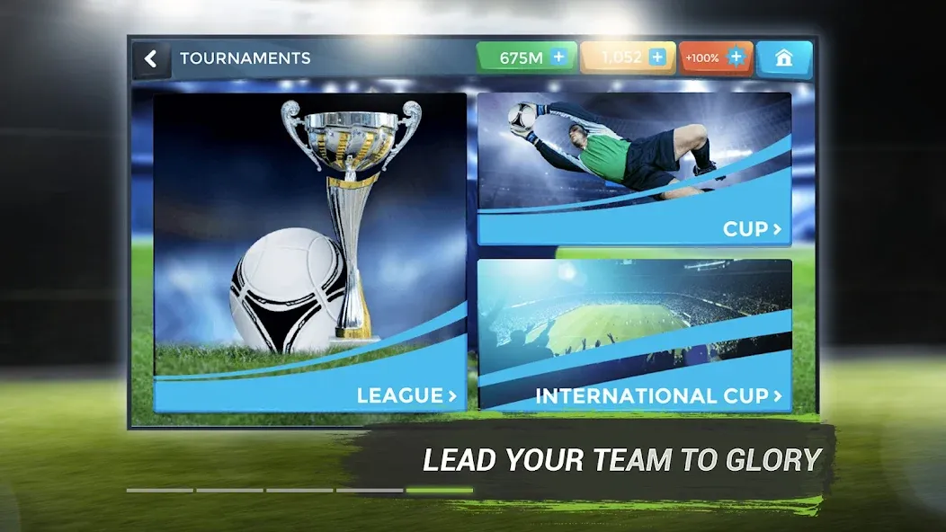 FMU - Football Manager Game (Эфэмуэй) [МОД: Много монет, Открытые уровни и Мега MOD] Screenshot 5