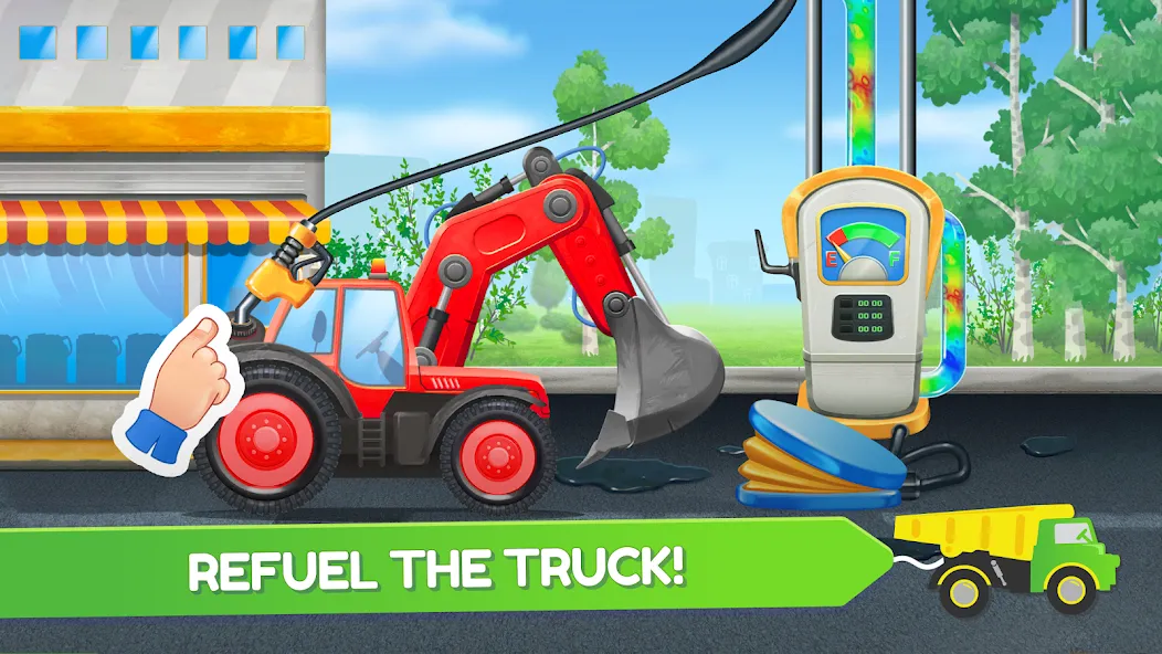 Build a House: Building Trucks [МОД: Много денег, Монет и Все открыто] Screenshot 5