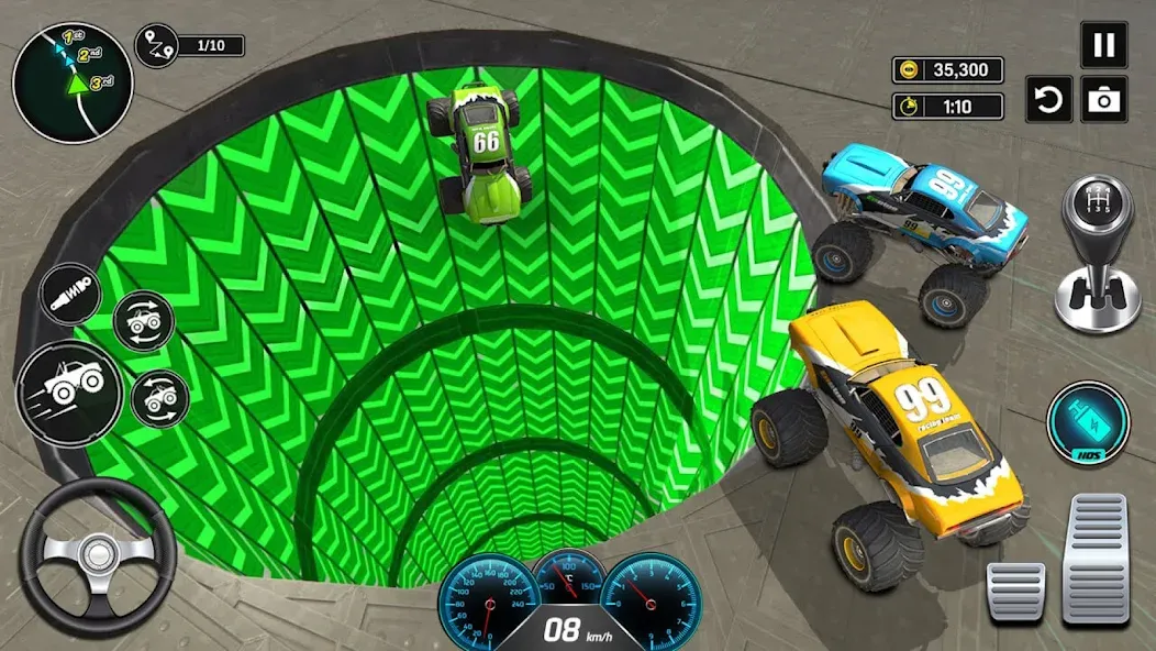 Monster Truck Games- Car Games [МОД: Деньги, Монеты и Меню MOD] Screenshot 5