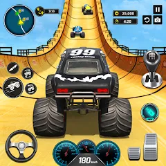 Скачать Monster Truck Games- Car Games [МОД: Деньги, Монеты и Меню MOD] | Взлом Monster Truck Games- Car Games на Андроид