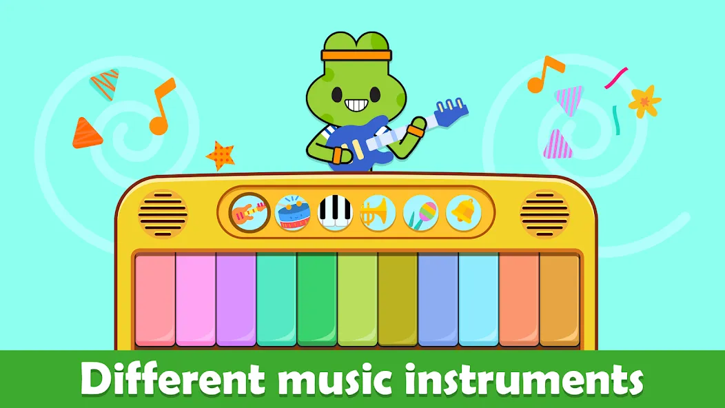 Baby Piano Kids Music Games [МОД: Все открыто, Дополнительные деньги и Меню MOD] Screenshot 3