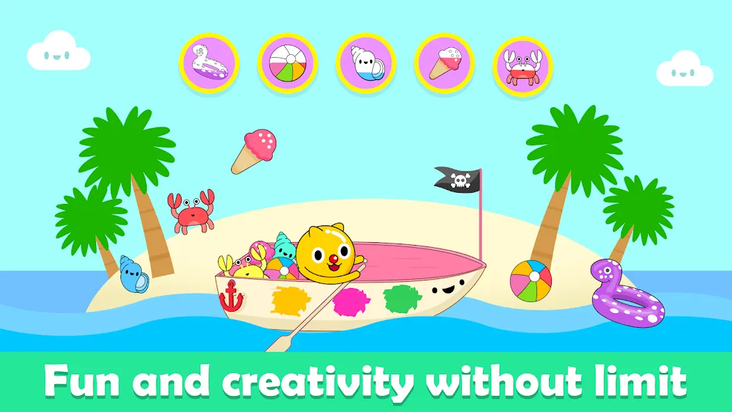 Baby Piano Kids Music Games [МОД: Все открыто, Дополнительные деньги и Меню MOD] Screenshot 4
