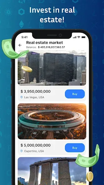 Business Empire: RichMan (Бизнес Империя) [МОД: Много денег, Монет и Все открыто] Screenshot 4