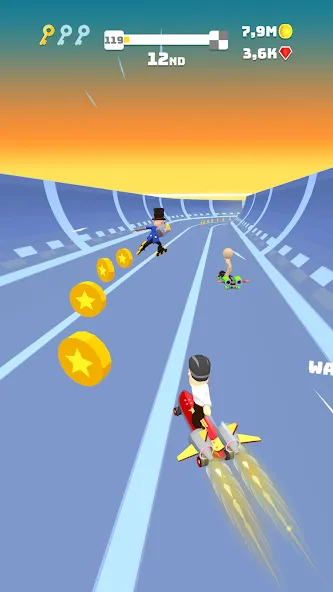 Turbo Stars - Rival Racing (Турбо Старс) [МОД: Деньги, Монеты и Меню MOD] Screenshot 2