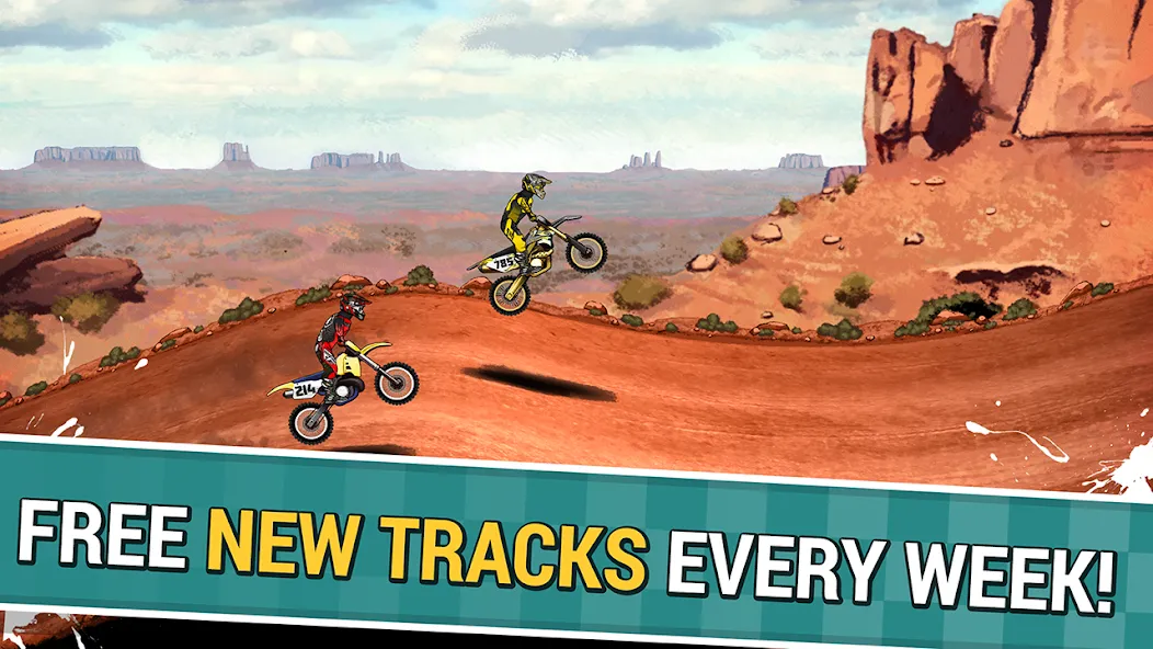 Mad Skills Motocross 2 (Мад Скилс Мотокросс 2) [МОД: Деньги, Монеты и Меню MOD] Screenshot 5