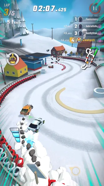 Rally Clash - Car Racing Game (Ралли Клаш) [МОД: Бесконечные деньги, Монеты и Мега MOD] Screenshot 2