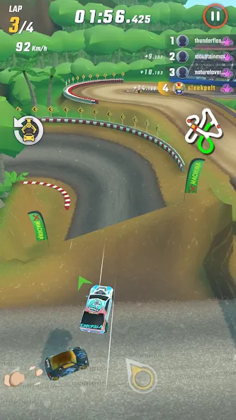 Rally Clash - Car Racing Game (Ралли Клаш) [МОД: Бесконечные деньги, Монеты и Мега MOD] Screenshot 4