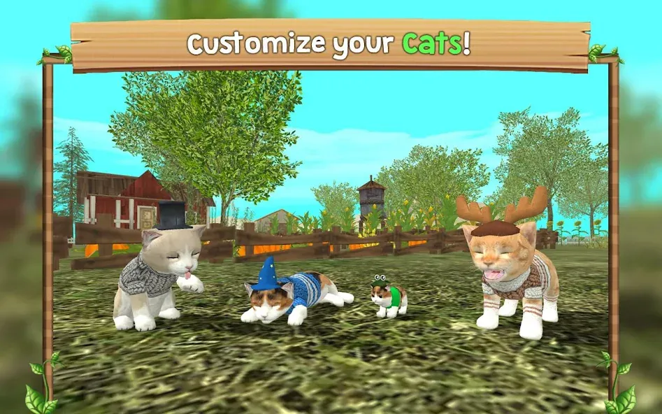 Cat Sim Online: Play with Cats [МОД: Много денег, Монет и Все открыто] Screenshot 5