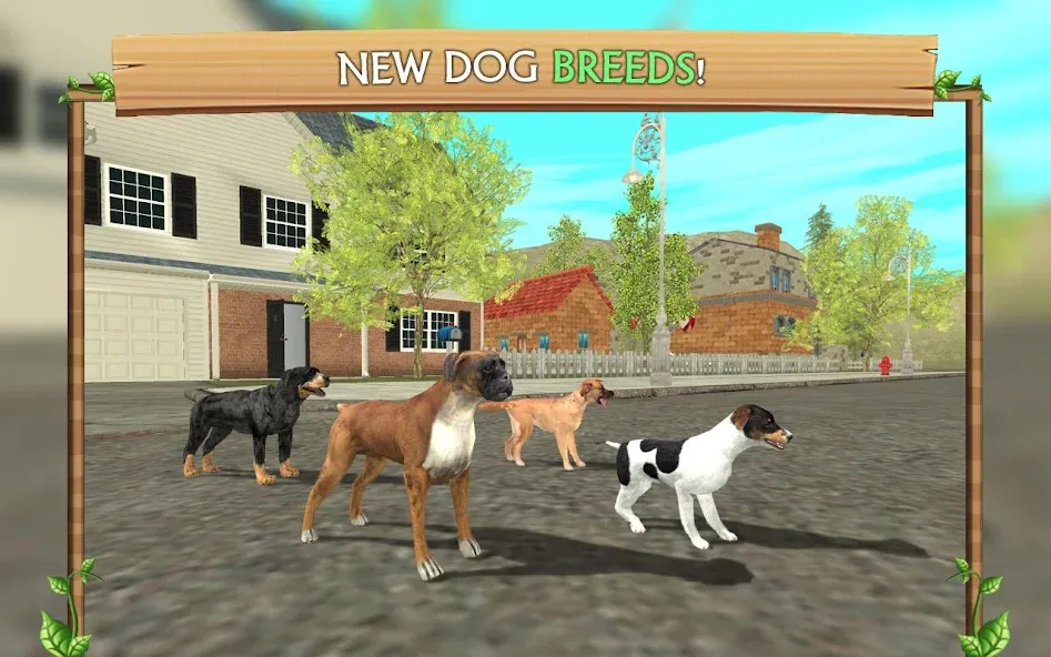 Dog Sim Online: Raise a Family [МОД: Все открыто, Дополнительные деньги и Меню MOD] Screenshot 3