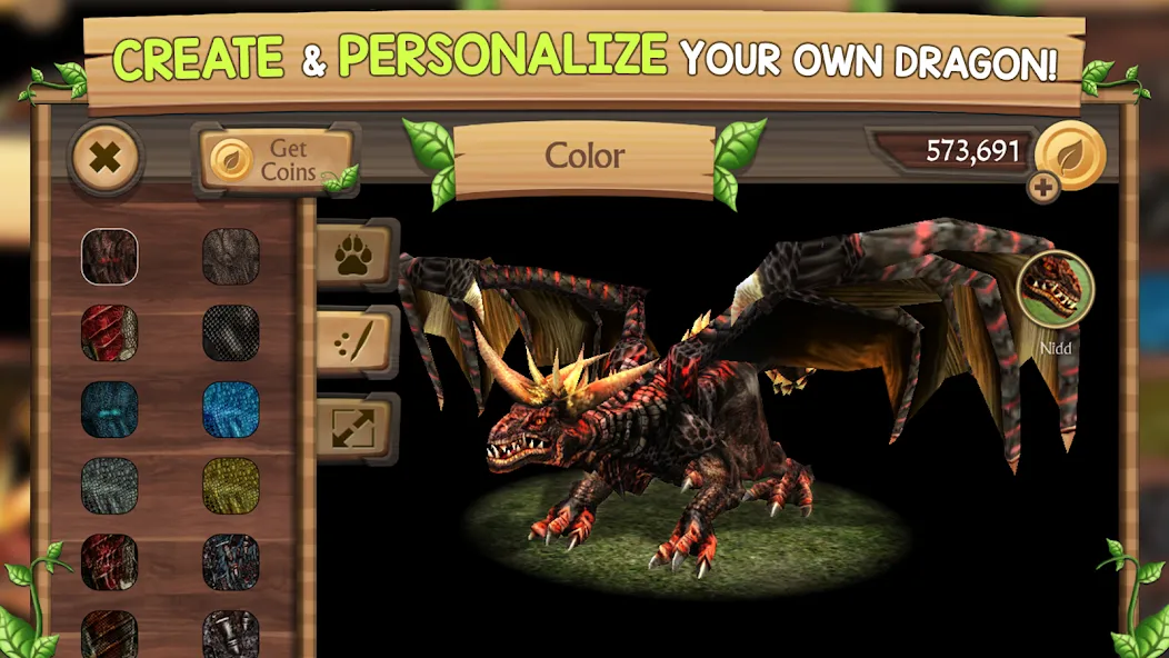 Dragon Sim Online: Be A Dragon [МОД: Бесконечные деньги, Монеты и Мега MOD] Screenshot 3