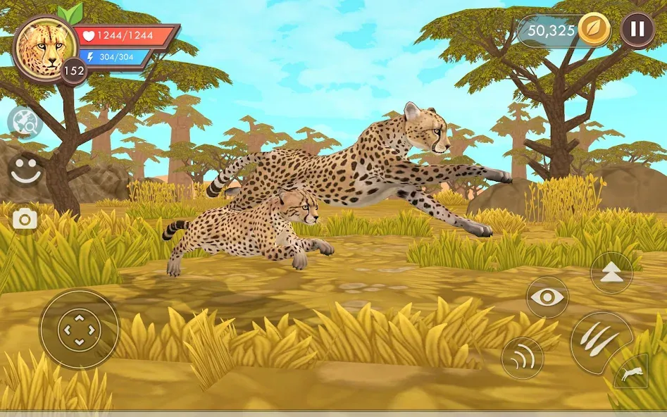WildCraft: Animal Sim Online (Уайлдкрафт) [МОД: Много денег, Монет и Все открыто] Screenshot 2