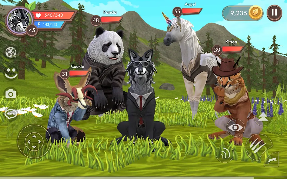 WildCraft: Animal Sim Online (Уайлдкрафт) [МОД: Много денег, Монет и Все открыто] Screenshot 5