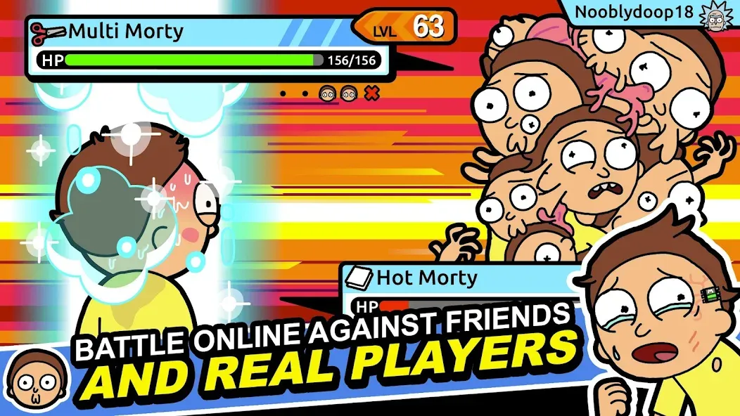 Rick and Morty: Pocket Mortys (Покет Мортис) [МОД: Деньги, Монеты и Меню MOD] Screenshot 2