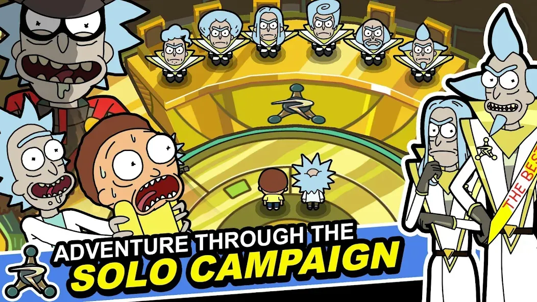 Rick and Morty: Pocket Mortys (Покет Мортис) [МОД: Деньги, Монеты и Меню MOD] Screenshot 3