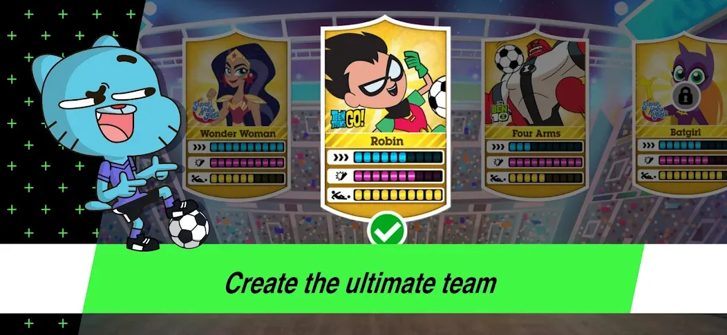 Toon Cup - Football Game [МОД: Меню, Бесконечные монеты и Открытые уровни] Screenshot 1