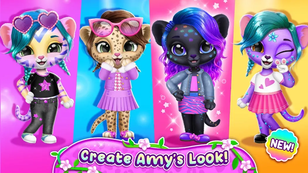 Amy Care - My Leopard Baby [МОД: Деньги, Монеты и Меню MOD] Screenshot 2