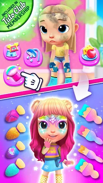 Cutie Care - Sweet Babysitter [МОД: Все открыто, Дополнительные деньги и Меню MOD] Screenshot 1