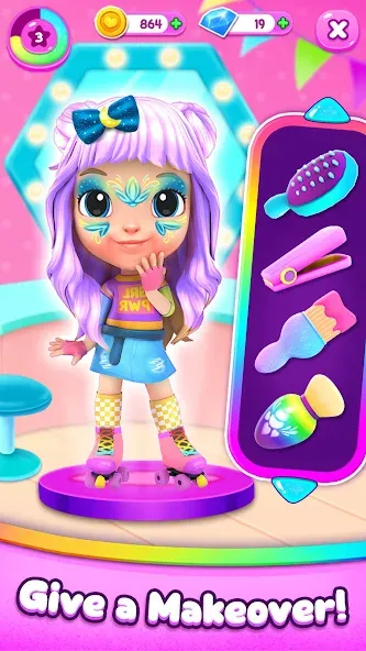 Cutie Care - Sweet Babysitter [МОД: Все открыто, Дополнительные деньги и Меню MOD] Screenshot 3