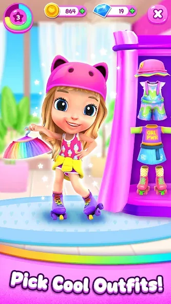 Cutie Care - Sweet Babysitter [МОД: Все открыто, Дополнительные деньги и Меню MOD] Screenshot 4