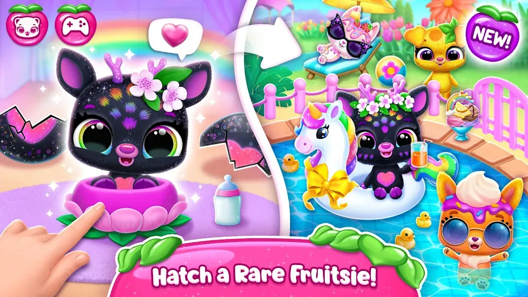 Fruitsies - Pet Friends (Фрутсиз) [МОД: Деньги, Монеты и Меню MOD] Screenshot 2