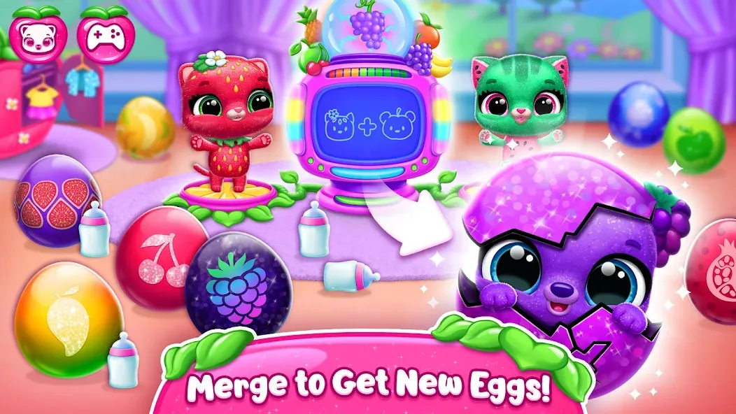 Fruitsies - Pet Friends (Фрутсиз) [МОД: Деньги, Монеты и Меню MOD] Screenshot 3