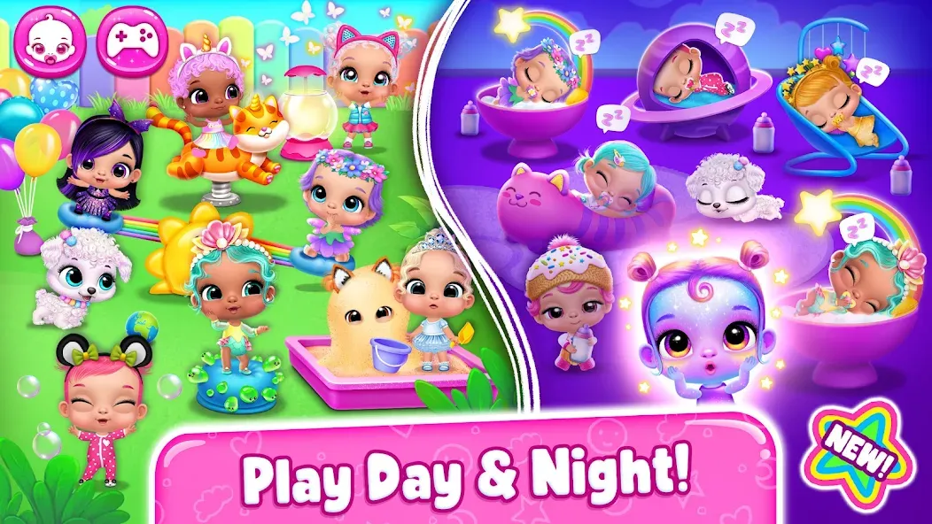 Giggle Babies - Toddler Care (Гигл Бебис) [МОД: Много монет, Открытые уровни и Мега MOD] Screenshot 5