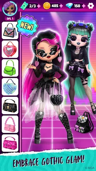 LOL Surprise! OMG Fashion Club [МОД: Много монет, Открытые уровни и Мега MOD] Screenshot 1