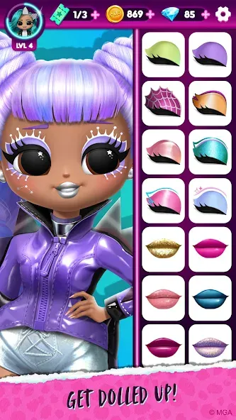 LOL Surprise! OMG Fashion Club [МОД: Много монет, Открытые уровни и Мега MOD] Screenshot 5