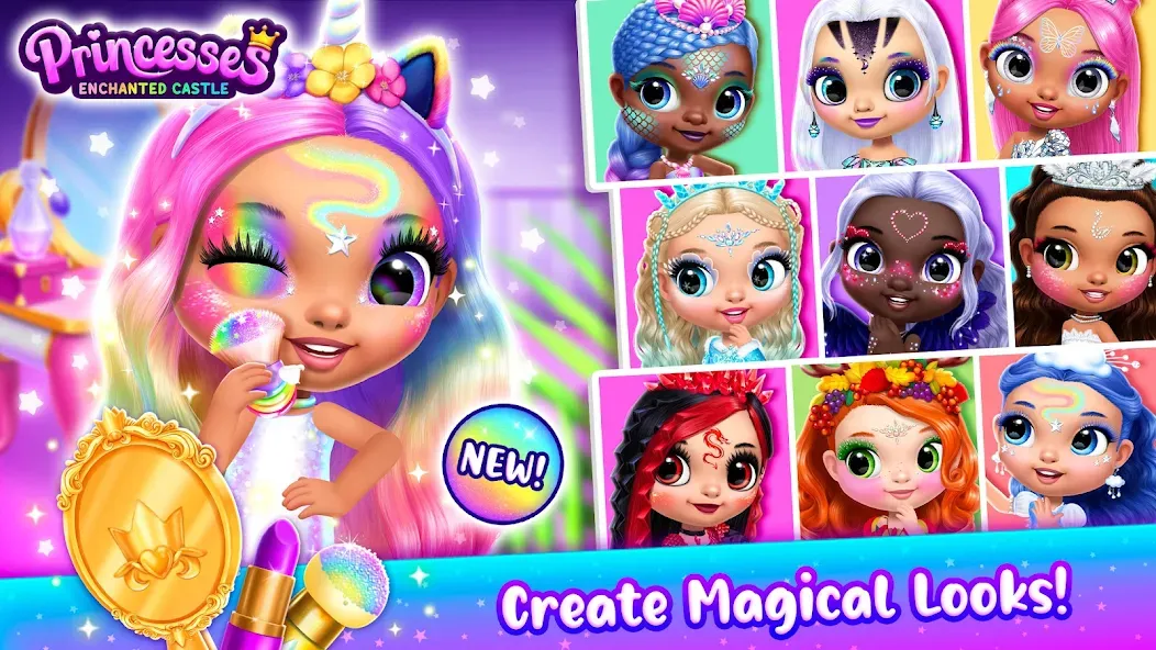 Princesses - Enchanted Castle (Принцессы) [МОД: Деньги, Монеты и Меню MOD] Screenshot 4