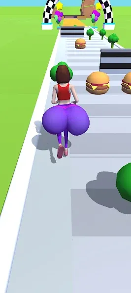 Twerk Race 3D: Belly Body Run (Тверк Рейс 3D) [МОД: Все открыто, Дополнительные деньги и Меню MOD] Screenshot 4