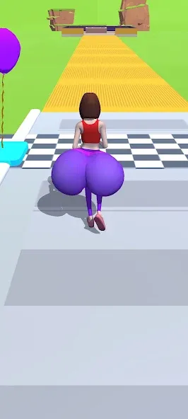 Twerk Race 3D: Belly Body Run (Тверк Рейс 3D) [МОД: Все открыто, Дополнительные деньги и Меню MOD] Screenshot 5