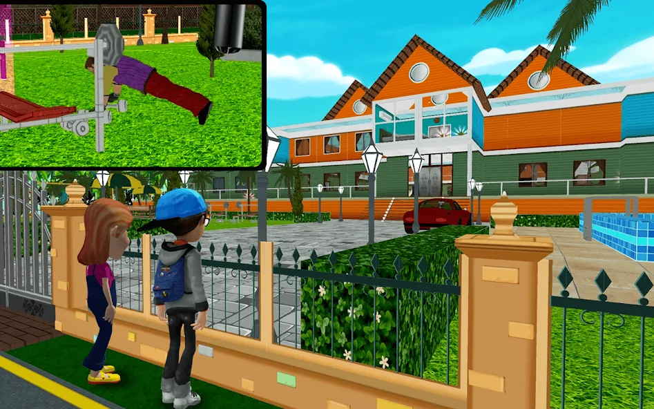 Scary Neighbor Strange Teacher [МОД: Много денег, Монет и Все открыто] Screenshot 4