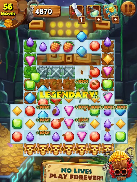Jungle Mash (Джангл Маш) [МОД: Бесконечные деньги, Монеты и Мега MOD] Screenshot 2