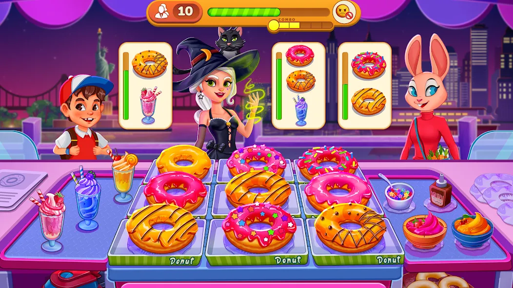 Cooking Max: Restaurant Games (Кукинг Макс) [МОД: Деньги, Монеты и Меню MOD] Screenshot 3