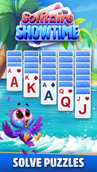 Solitaire Showtime (Солитер Шоутайм) [МОД: Все открыто, Дополнительные деньги и Меню MOD] Screenshot 1