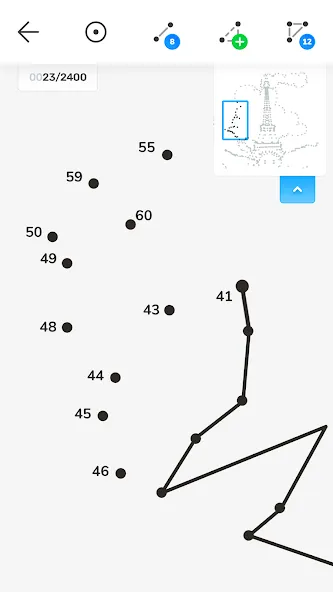 Dot to Dot : Connect the Dots (Дот ту Дот) [МОД: Меню, Бесконечные монеты и Открытые уровни] Screenshot 1