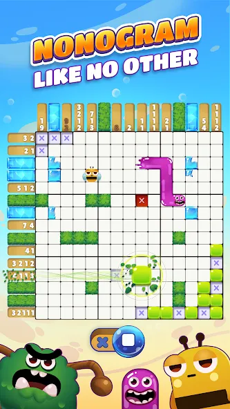 Nono Crossing Picture Nonogram (Ноно Кроссинг) [МОД: Деньги, Монеты и Меню MOD] Screenshot 2