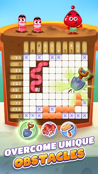 Nono Crossing Picture Nonogram (Ноно Кроссинг) [МОД: Деньги, Монеты и Меню MOD] Screenshot 3